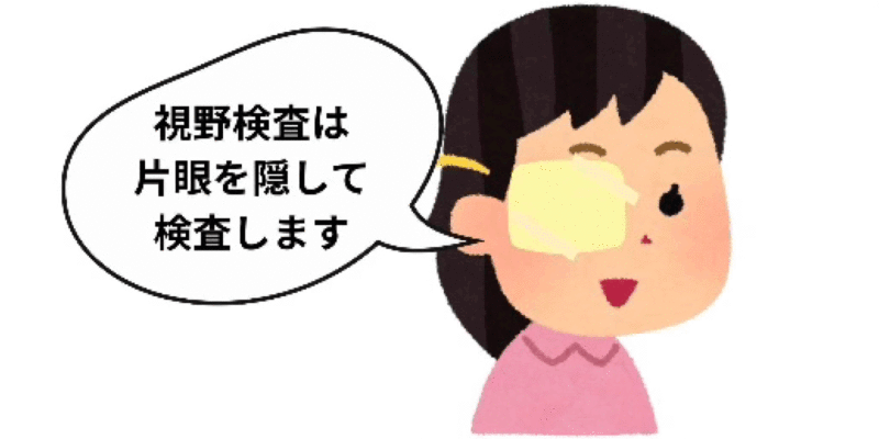 視野検査（しやけんさ）